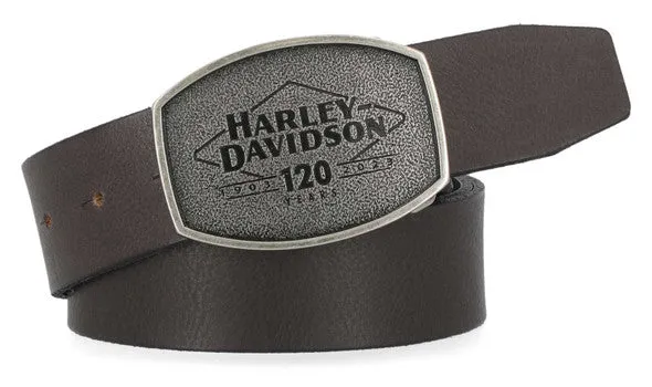 120th Anniversary Snap On Buckle Leather Belt