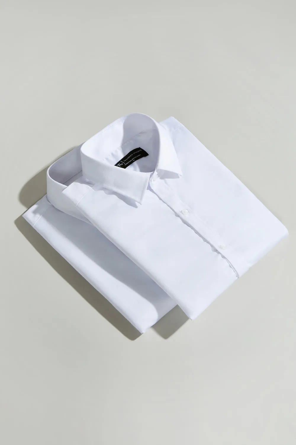 2 Pack Muscle Fit Dress Shirts in White