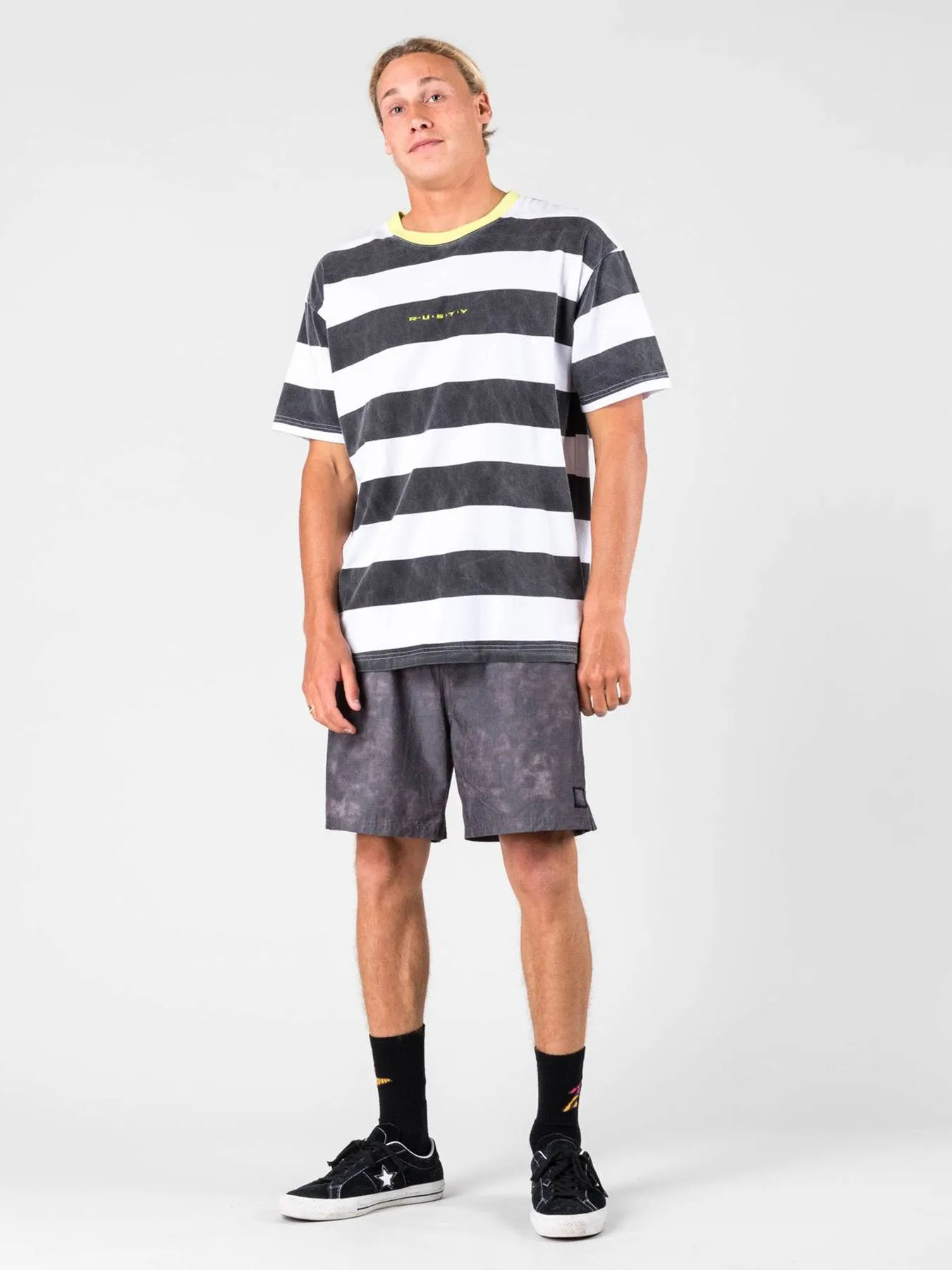 Acid Hotel Elastic Short Boys - Black