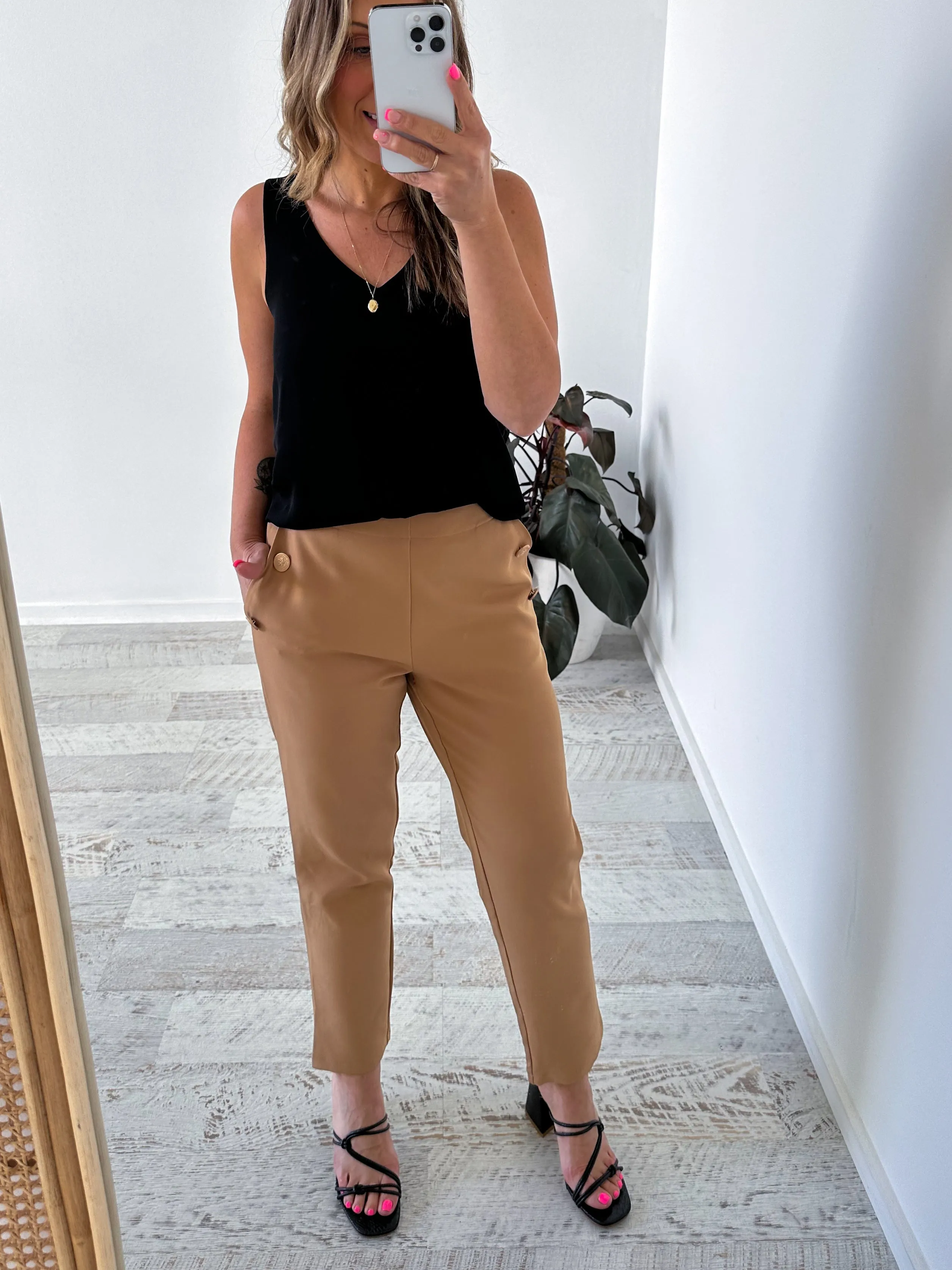 Ameli Pants - Camel