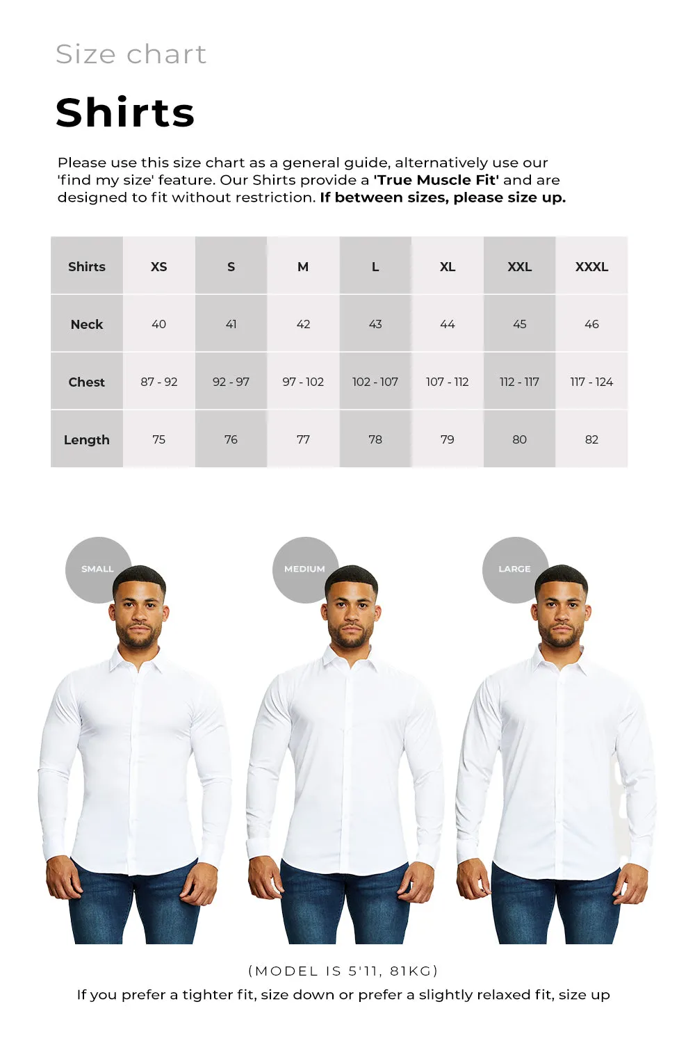 Athletic Fit Cutaway Collar Shirt in White