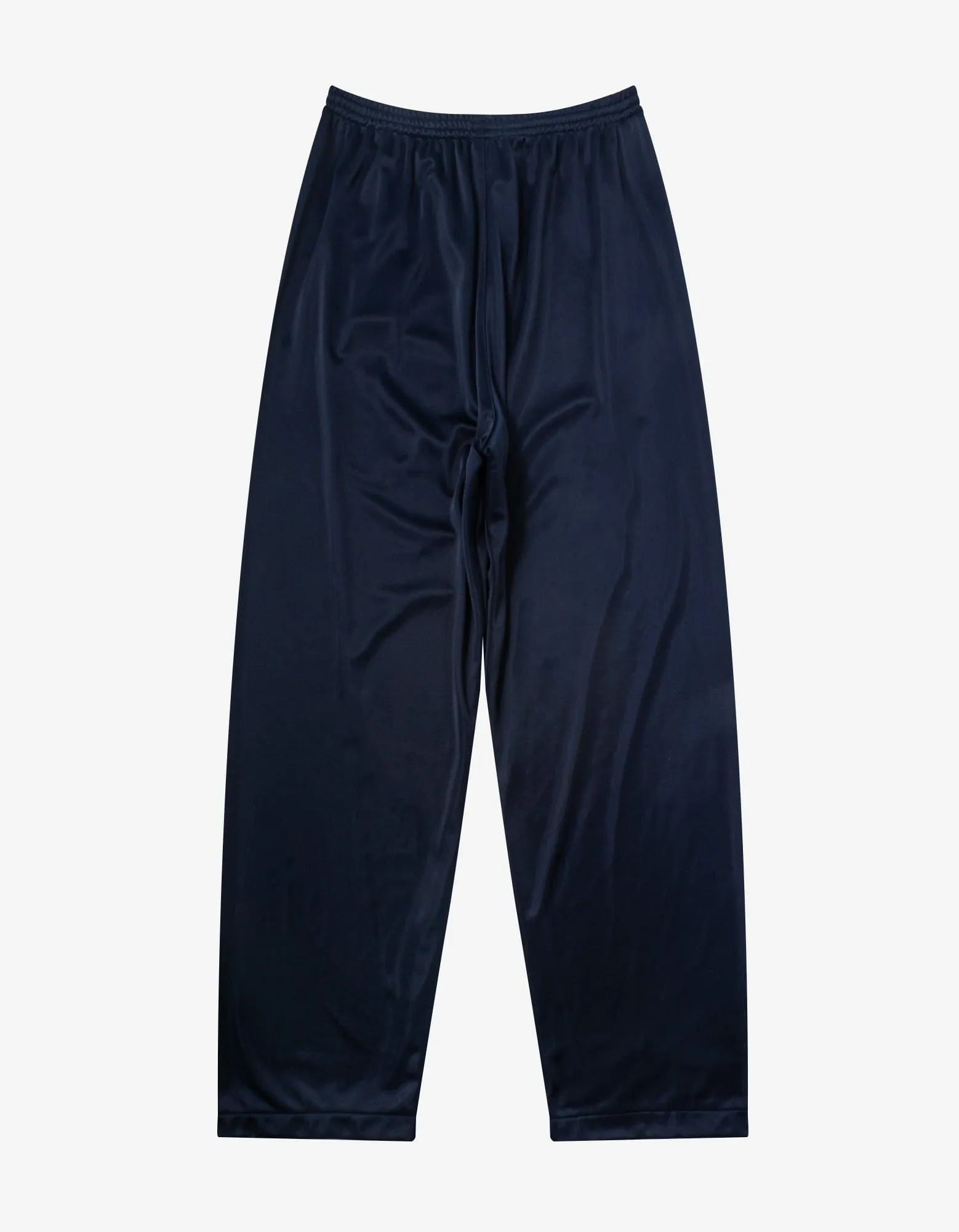 Balenciaga Navy Blue High Sheen Tracksuit Trousers