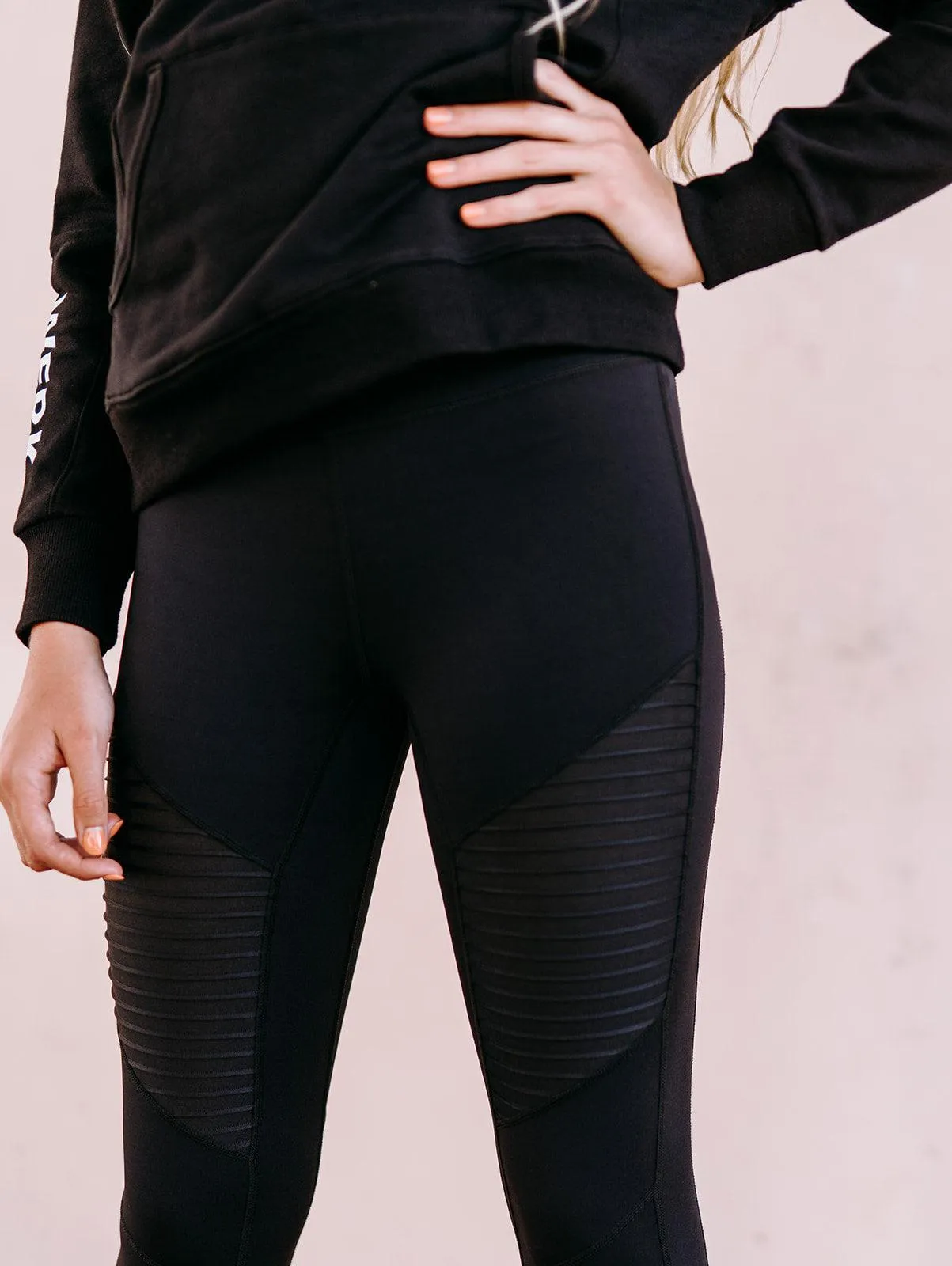 Black Moto Leggings