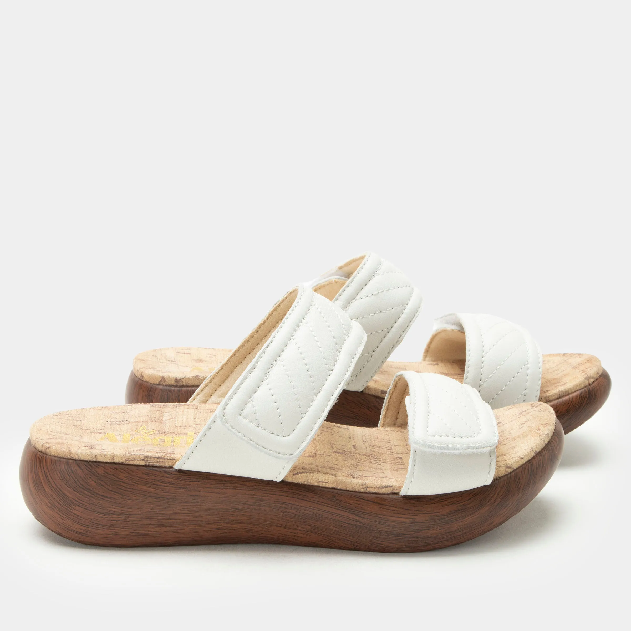 Brayah White Sandal