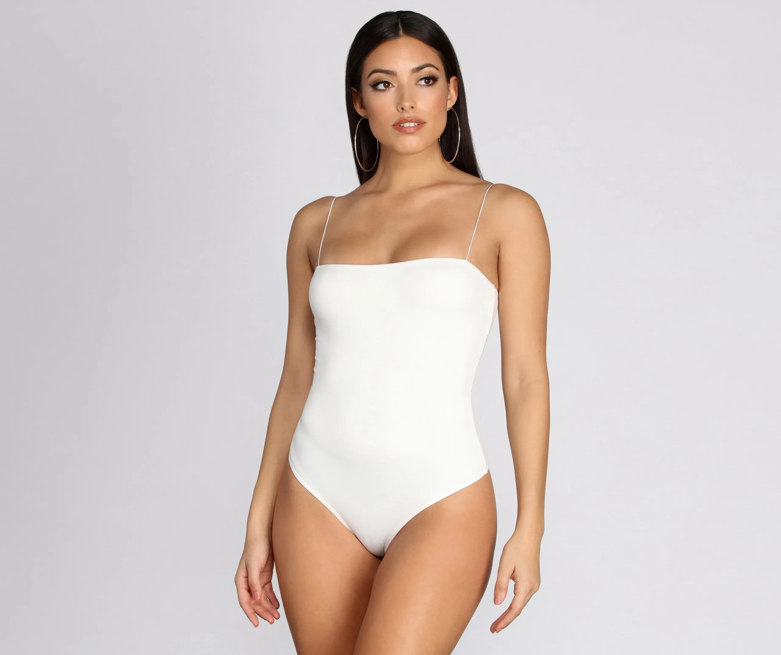 Brushed Knit Basic Bodysuit