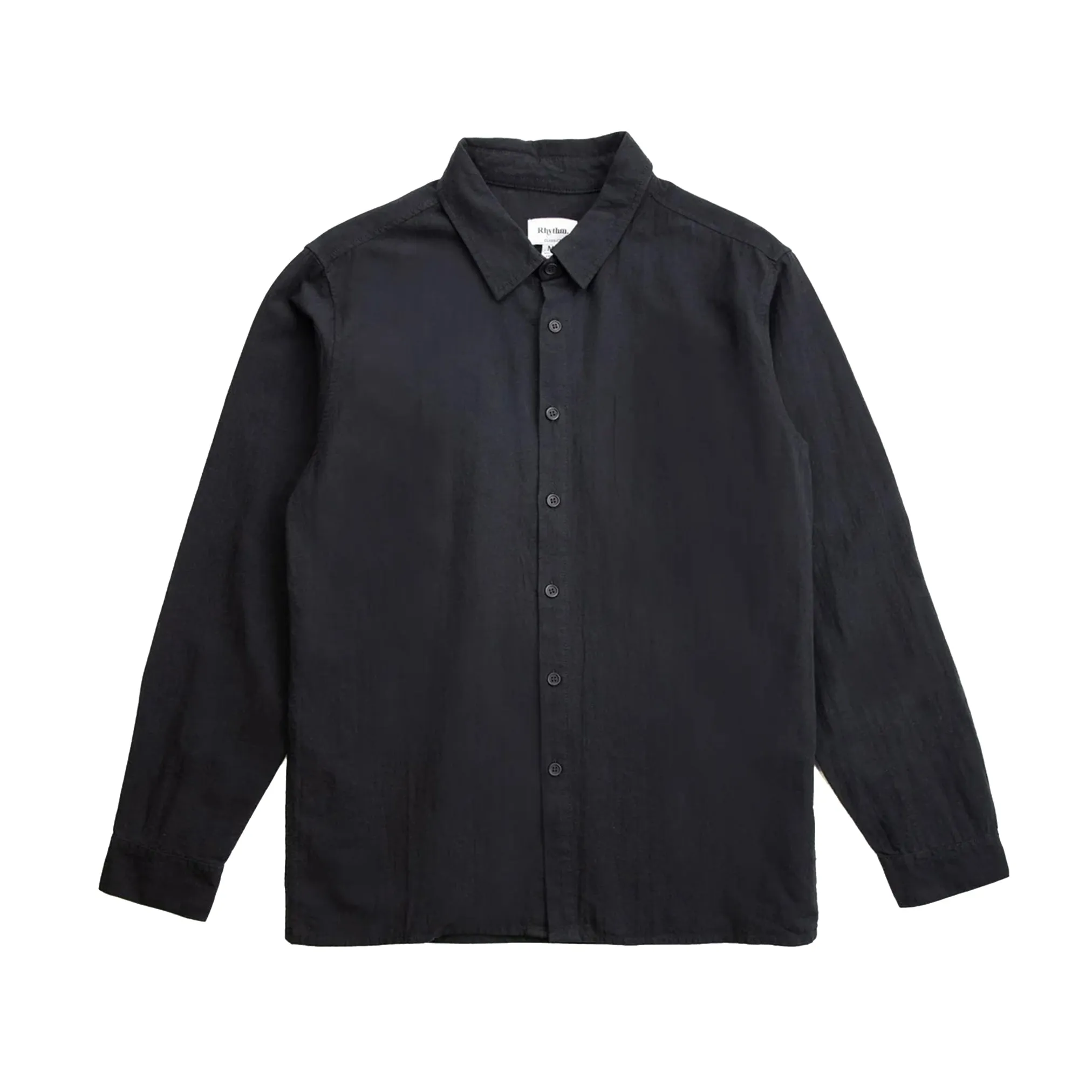 Classic Linen Shirt in Vintage Black