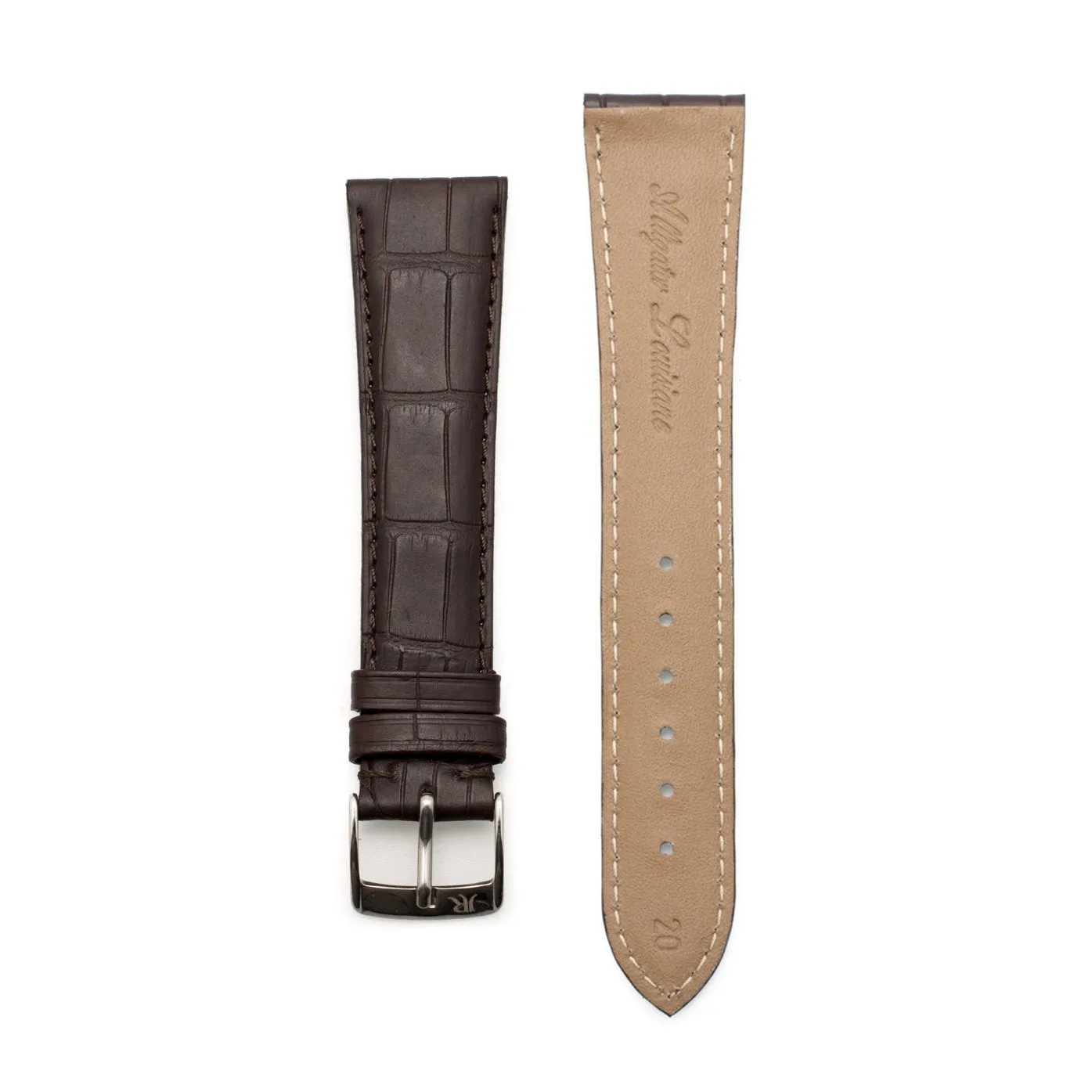 Classique Matte Alligator Watch Strap