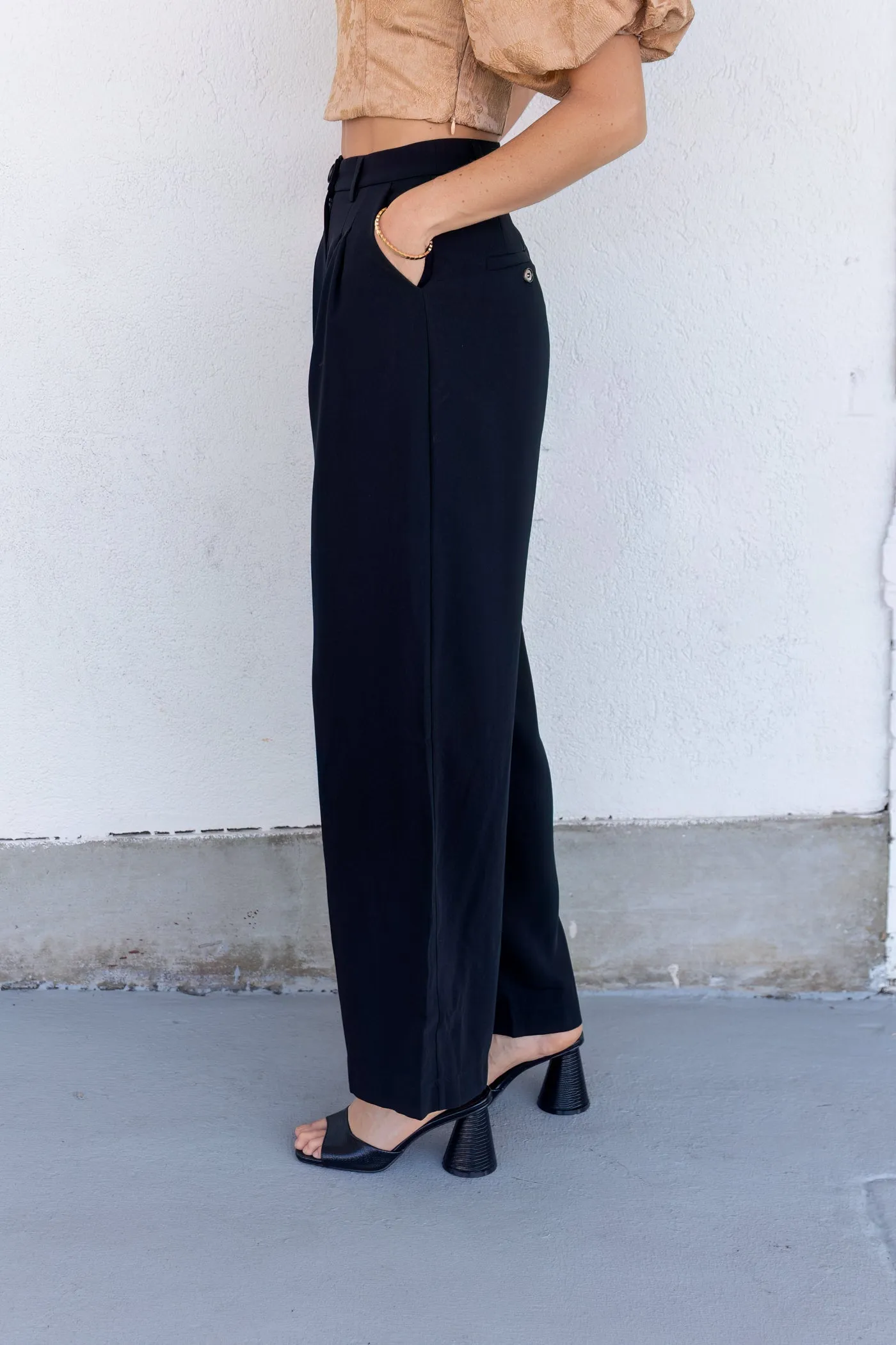 CLEO BLACK DRESS PANTS