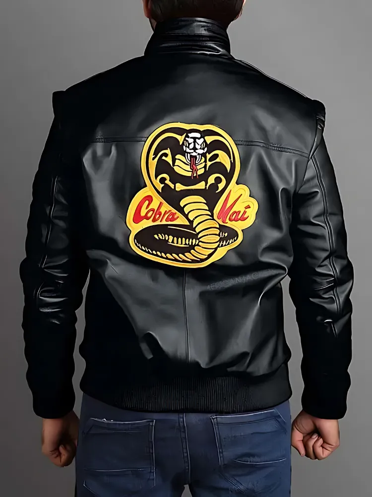 Cobra Kai Johnny Lawrence Real Leather Jacket