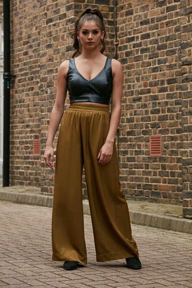 Double Second Lux Wide Leg Trousers