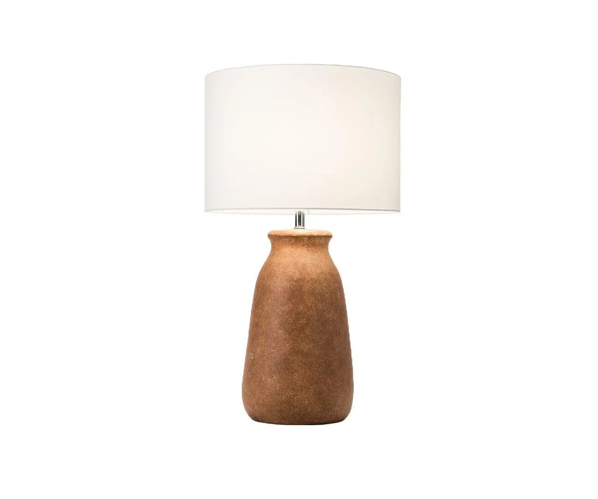 Earthy Luster Lamp