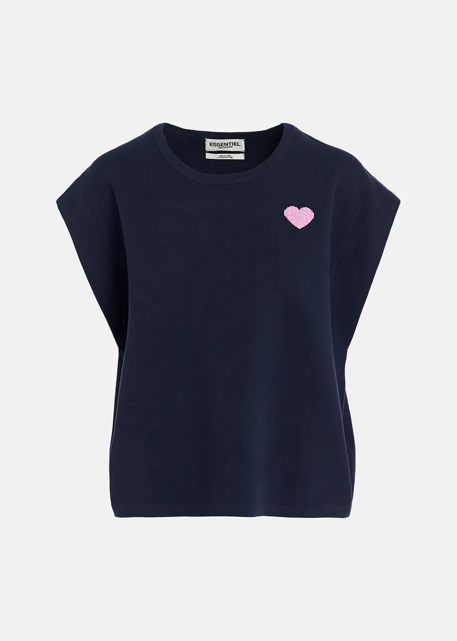 Essentiel Antwerp Figeas Top in Navy