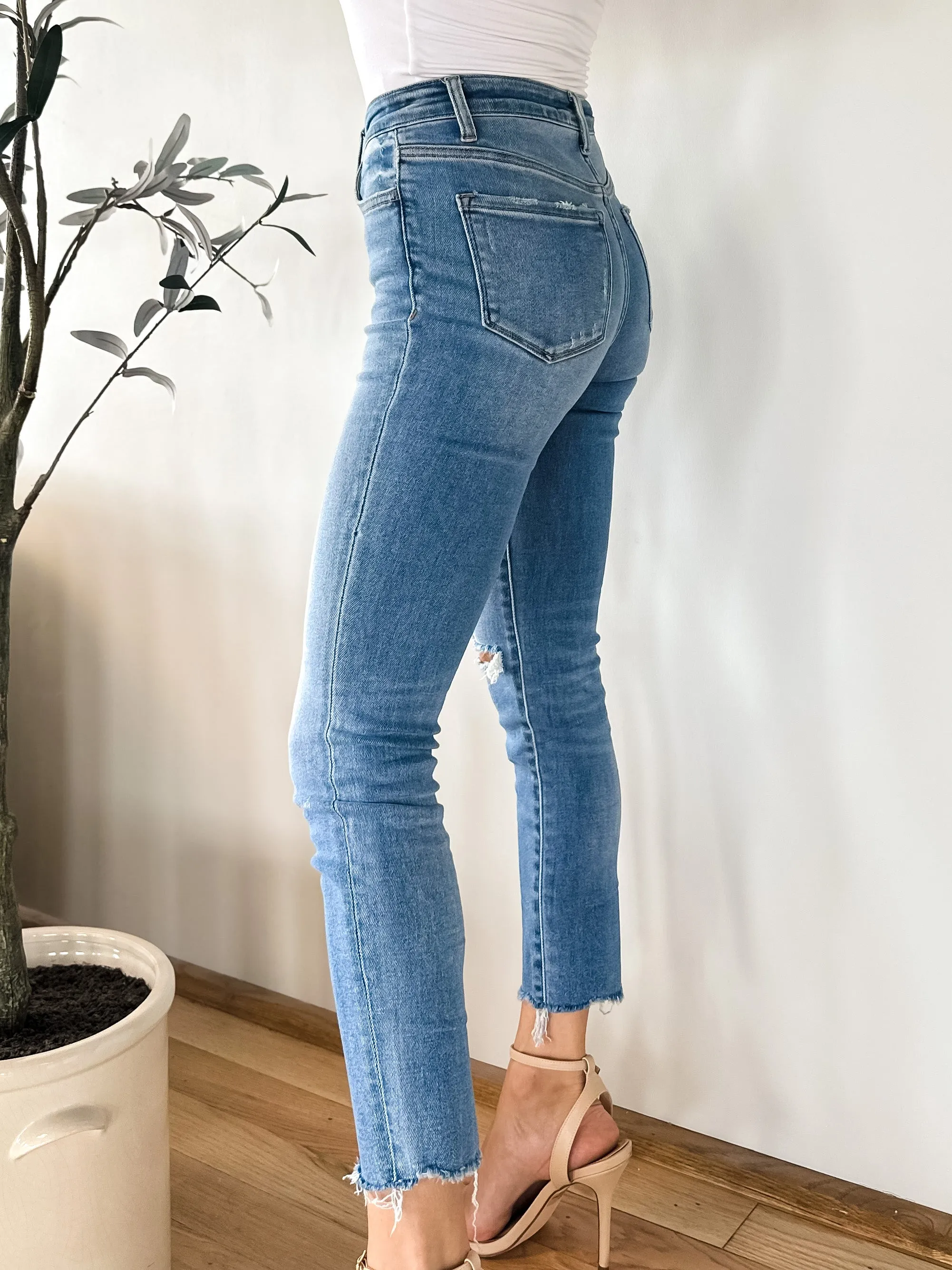 Flying Monkey High Rise Skinny Jeans