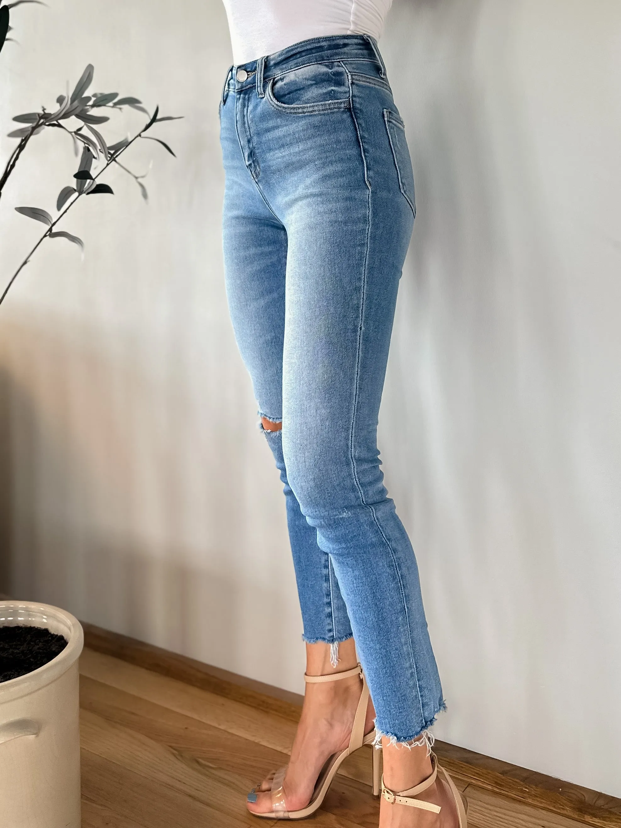 Flying Monkey High Rise Skinny Jeans