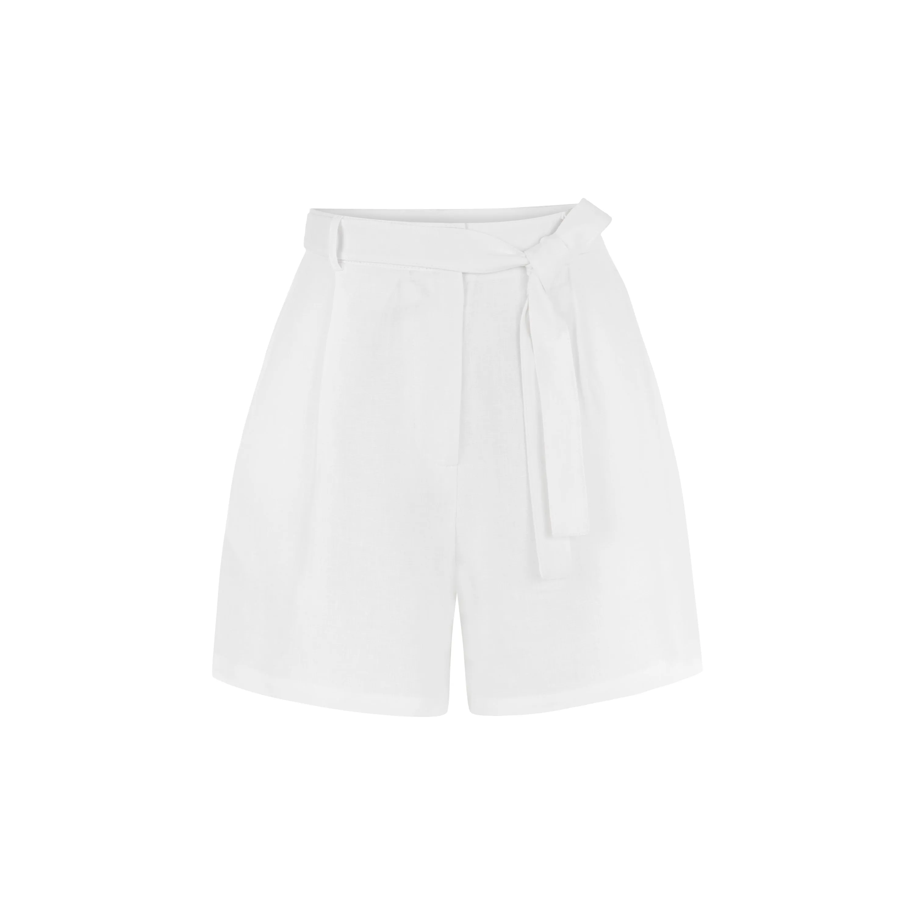 For Old Times' Sake Linen Shorts