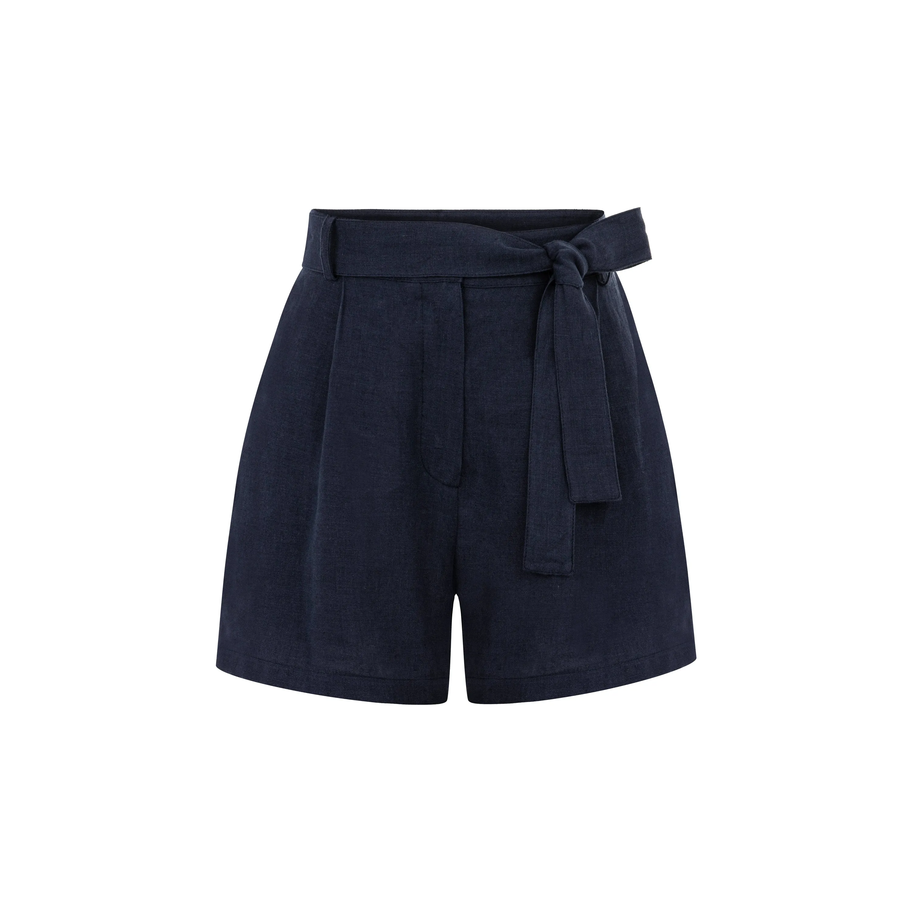 For Old Times' Sake Linen Shorts