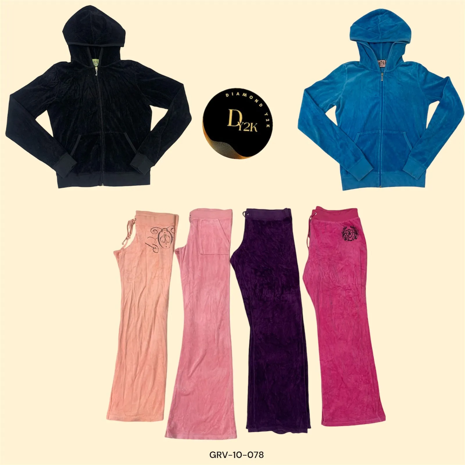 Juicy Couture Classic Set – Cozy, Chic, and Timeless (GRV-10-76)