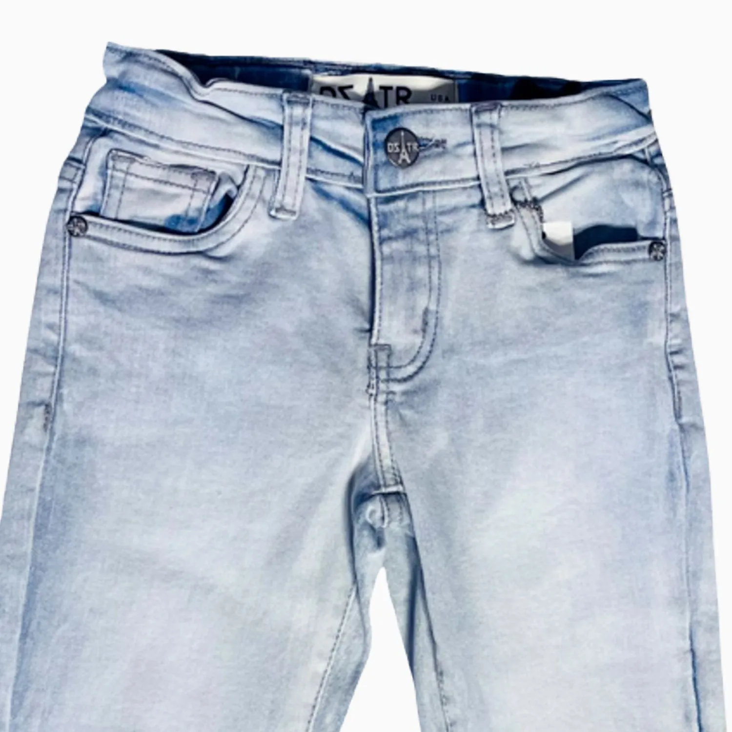 Kid's Ice Blue Skinny Denim Jeans Pant