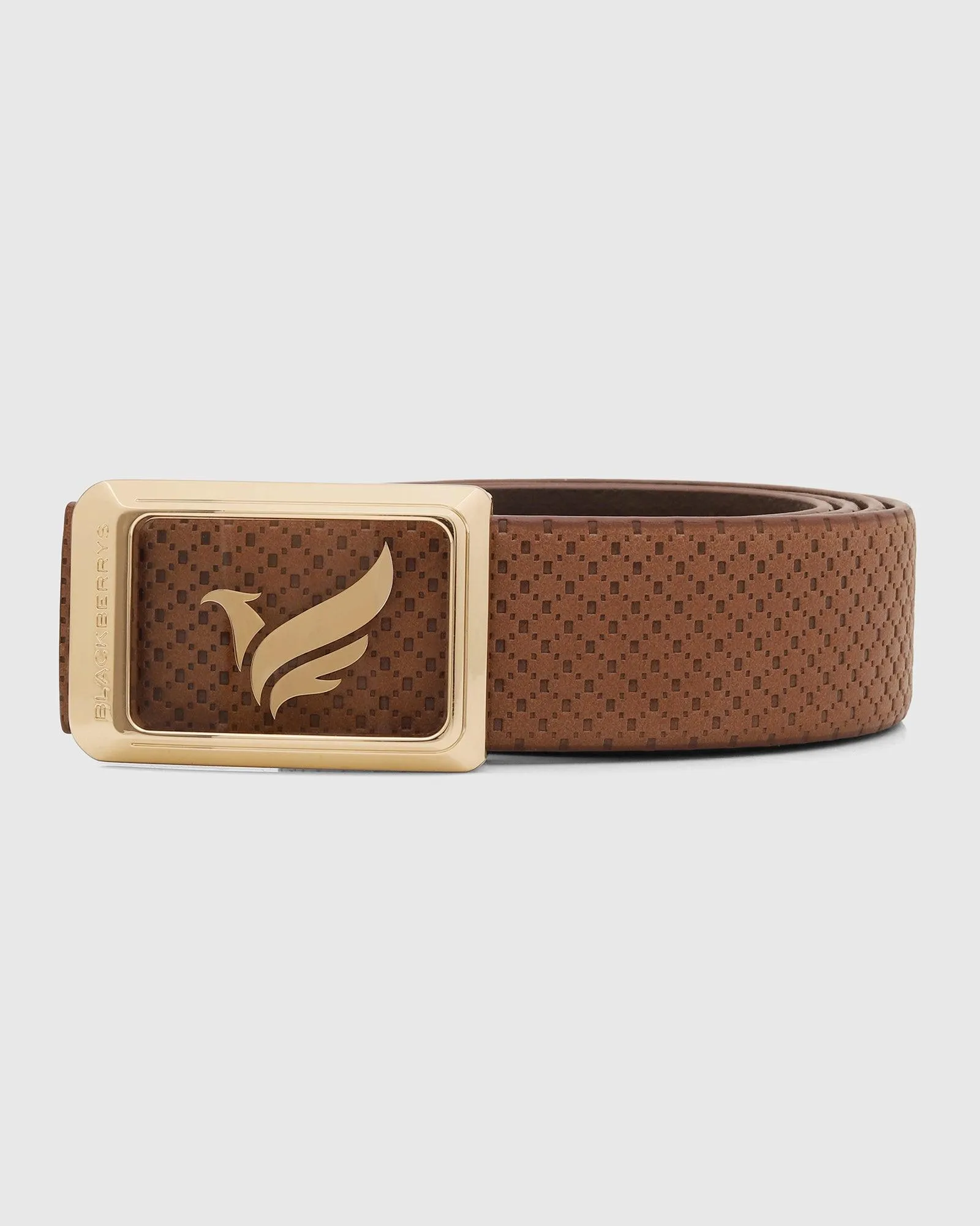 Leather Tan Textured Belt - Urseal