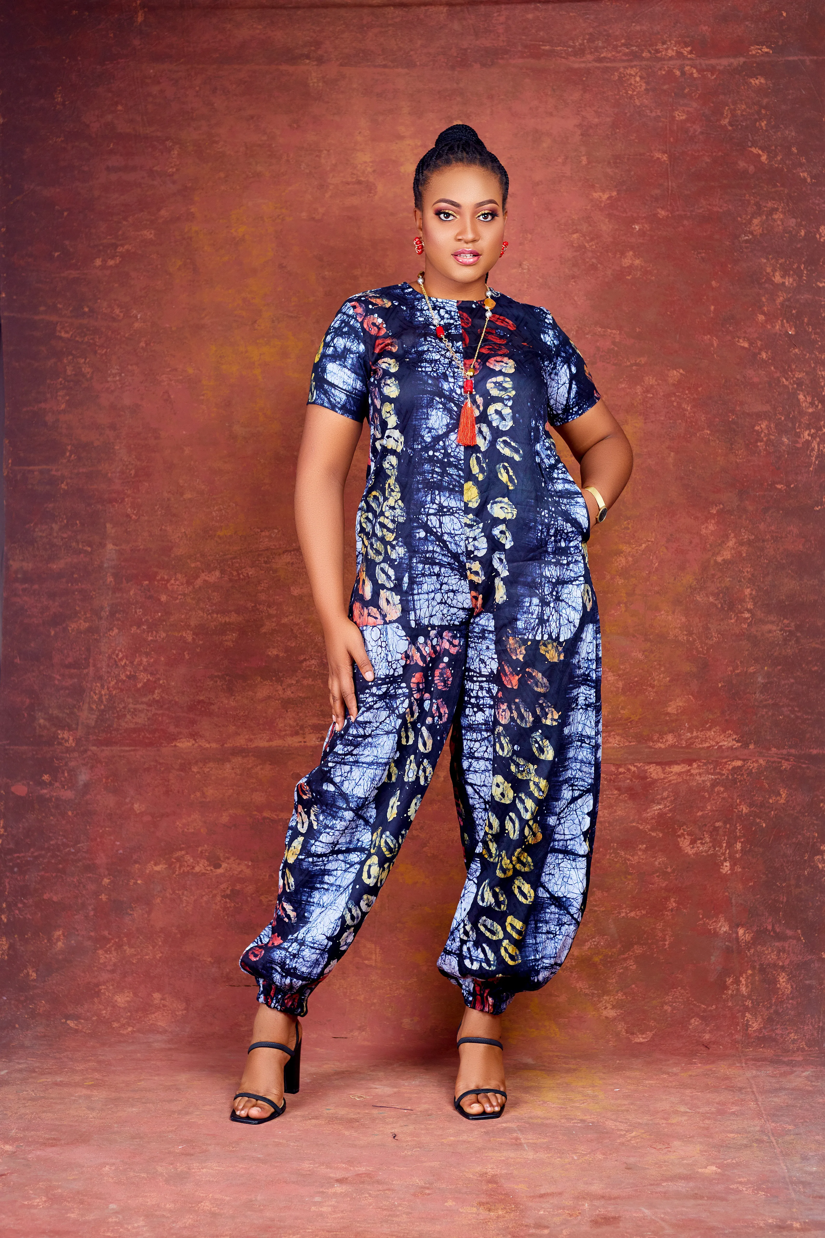 Lizzy Adire jumpsuit