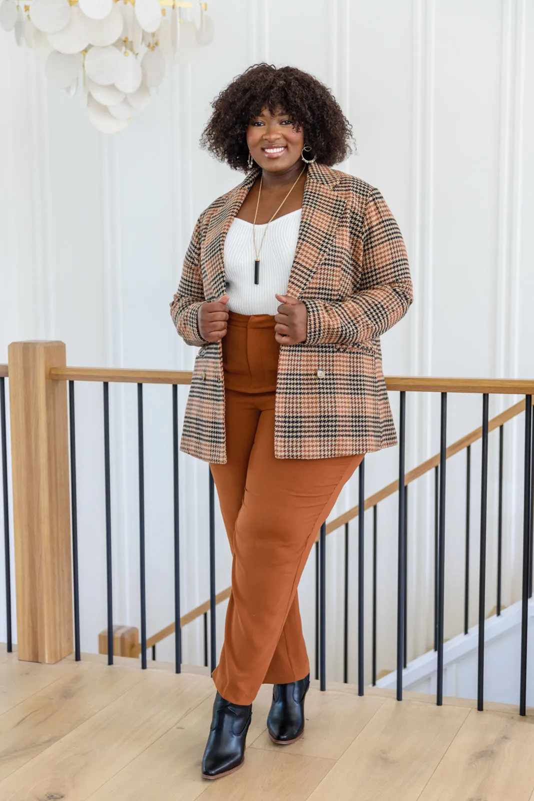 Local Favorite Plaid Blazer