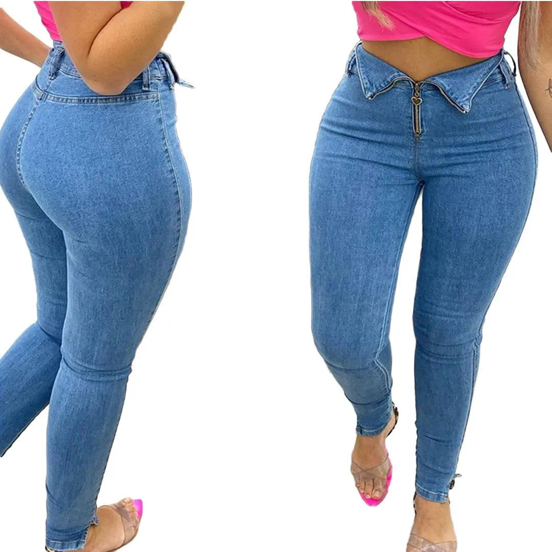 LovelyRLovely Casual High Waisted Jeans