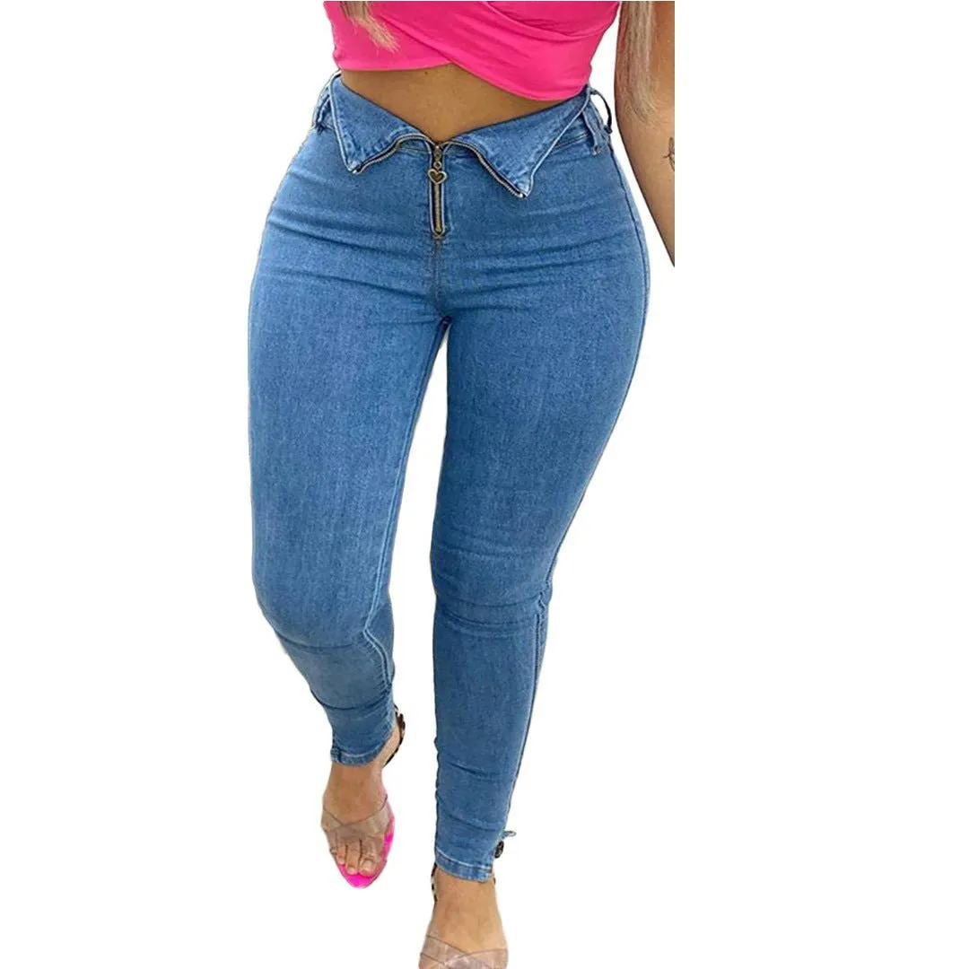 LovelyRLovely Casual High Waisted Jeans