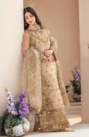 Mashq Zainab by Maryum N Maria Luxury Formal Collection – Formal Dress - Gorgeous Gold (QFD-0069)