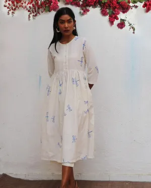 Mehri Blockprinted Cotton Kurta Set - BGVL