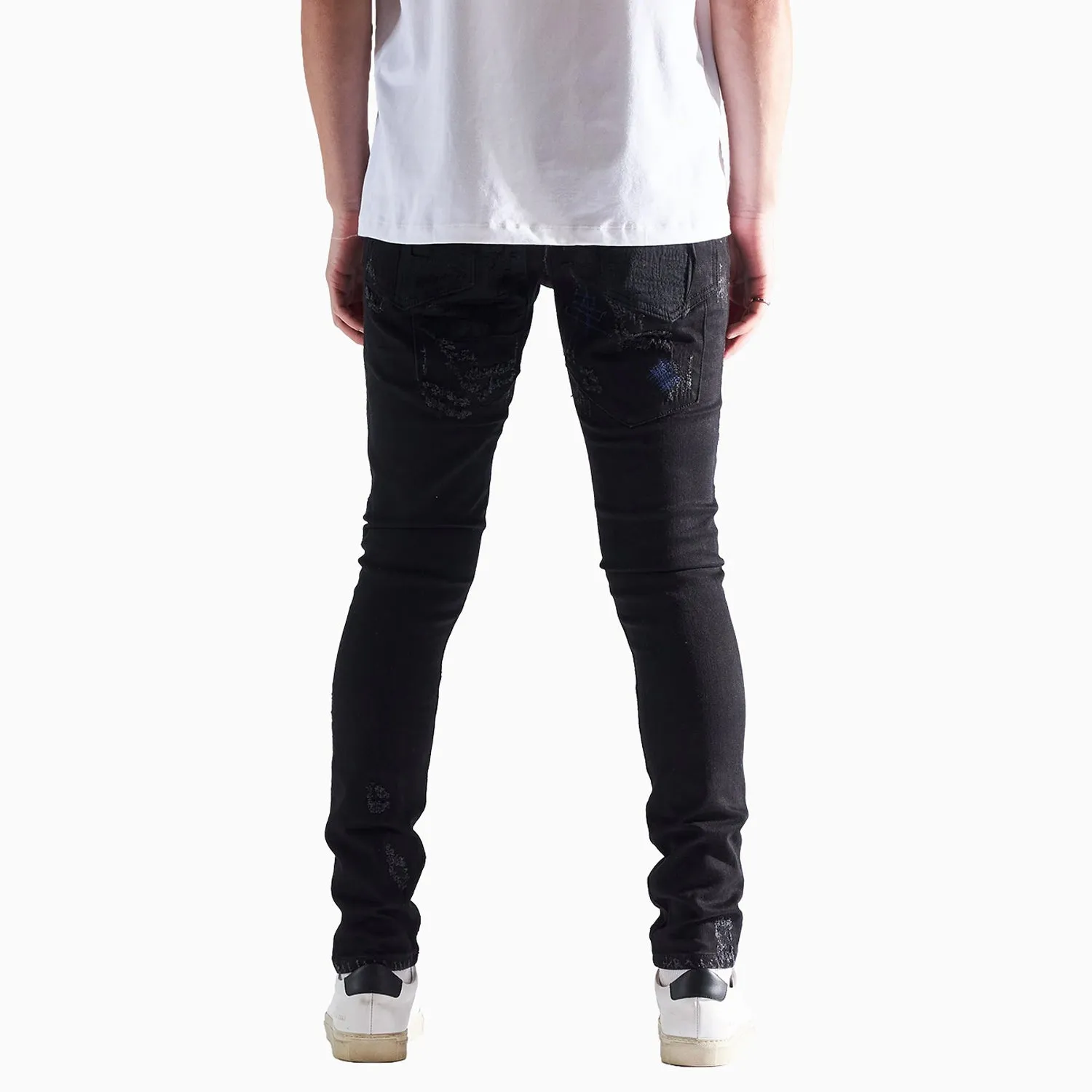 Men's Barker Ripped Skinny Denim Pant