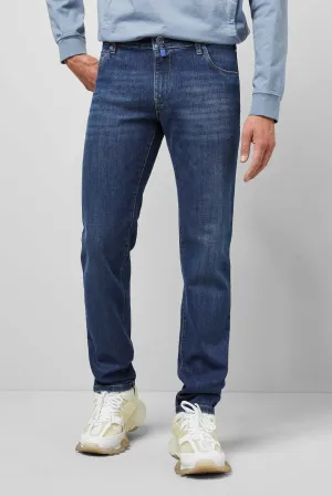 MEYER M5 Jeans - 6209 Regular Fit - Fairtrade Stretch Denim - Stone Blue