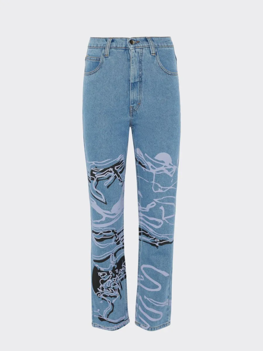 Moss Movement Jeans by Fanfare