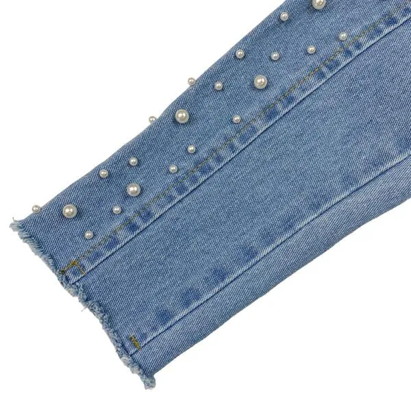 Pearl Stud Jeans