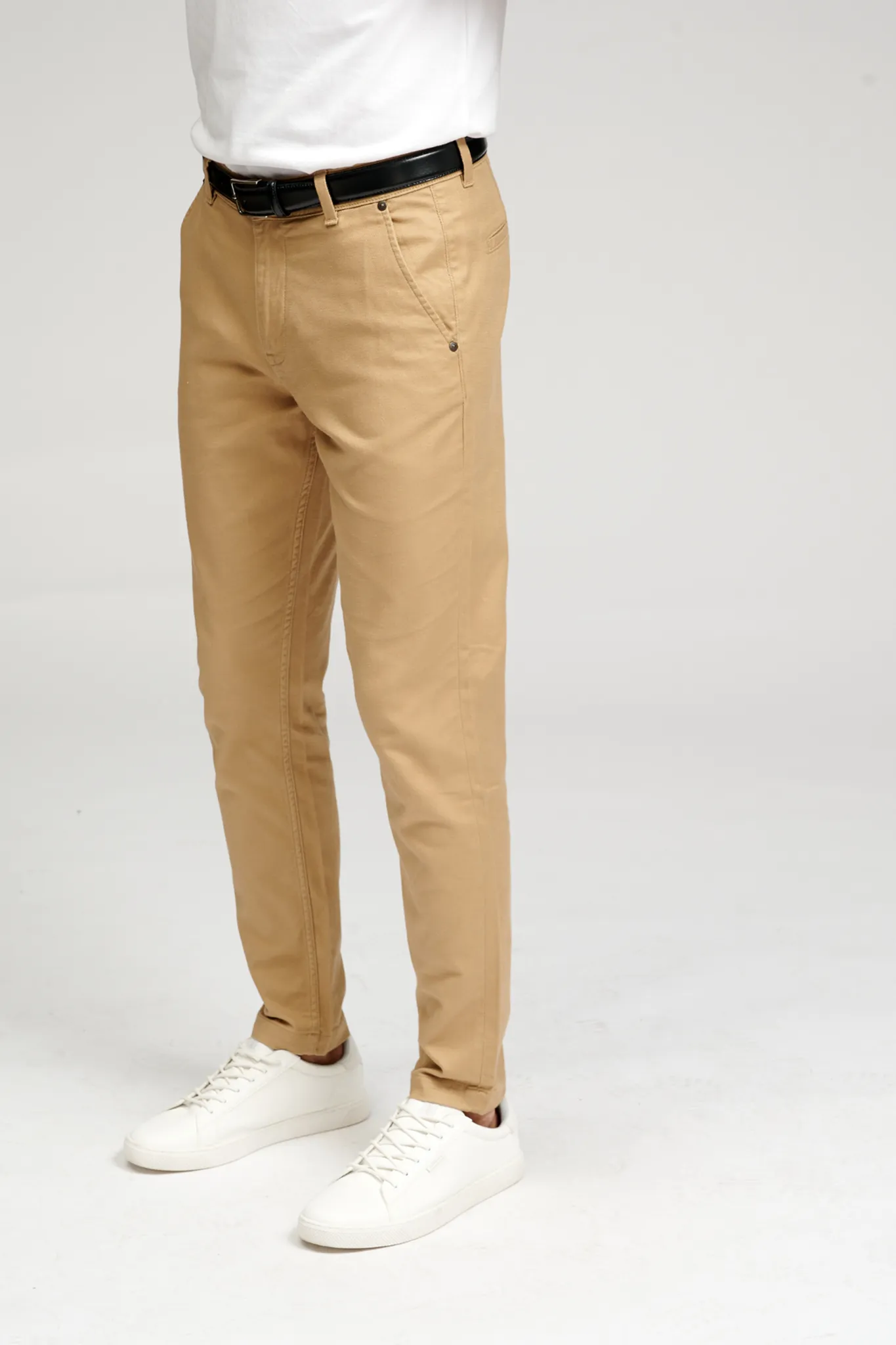 Performance Structure Trousers - Dark Beige