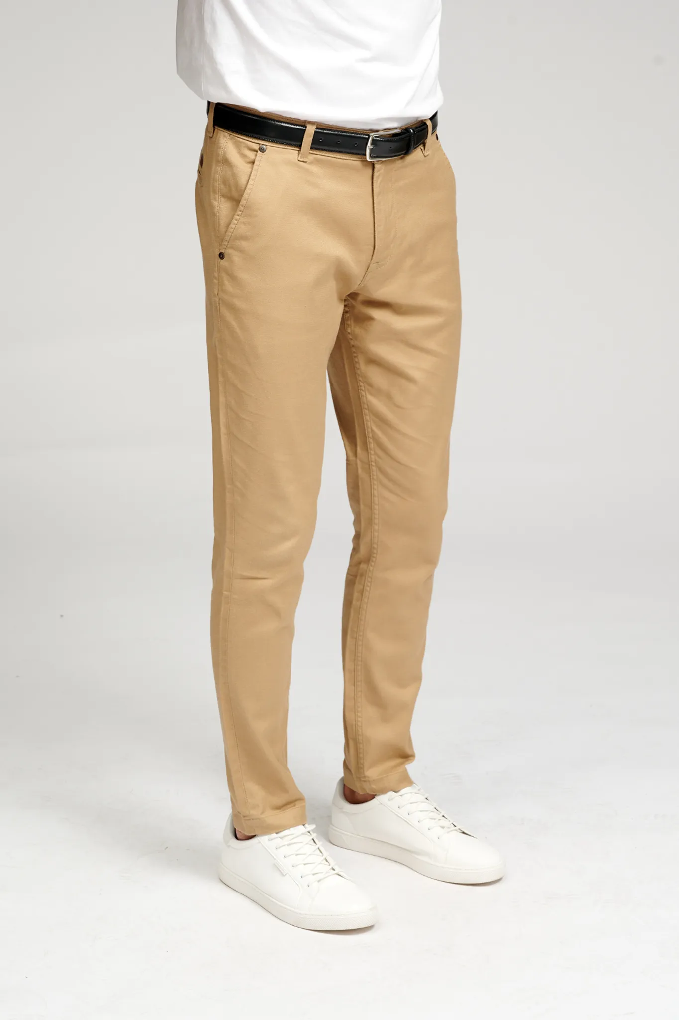 Performance Structure Trousers - Dark Beige