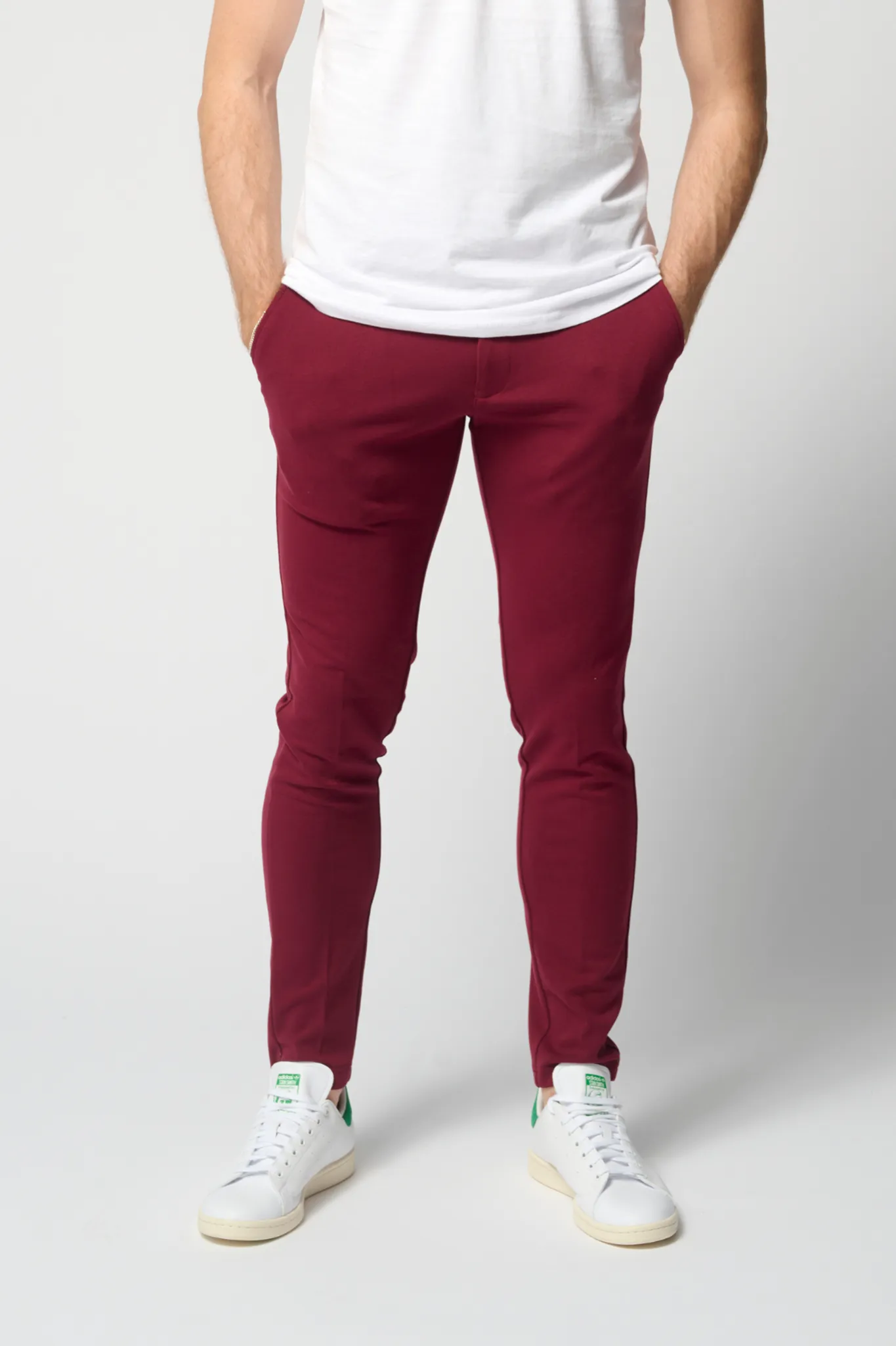 Performance Trousers - Dark Red