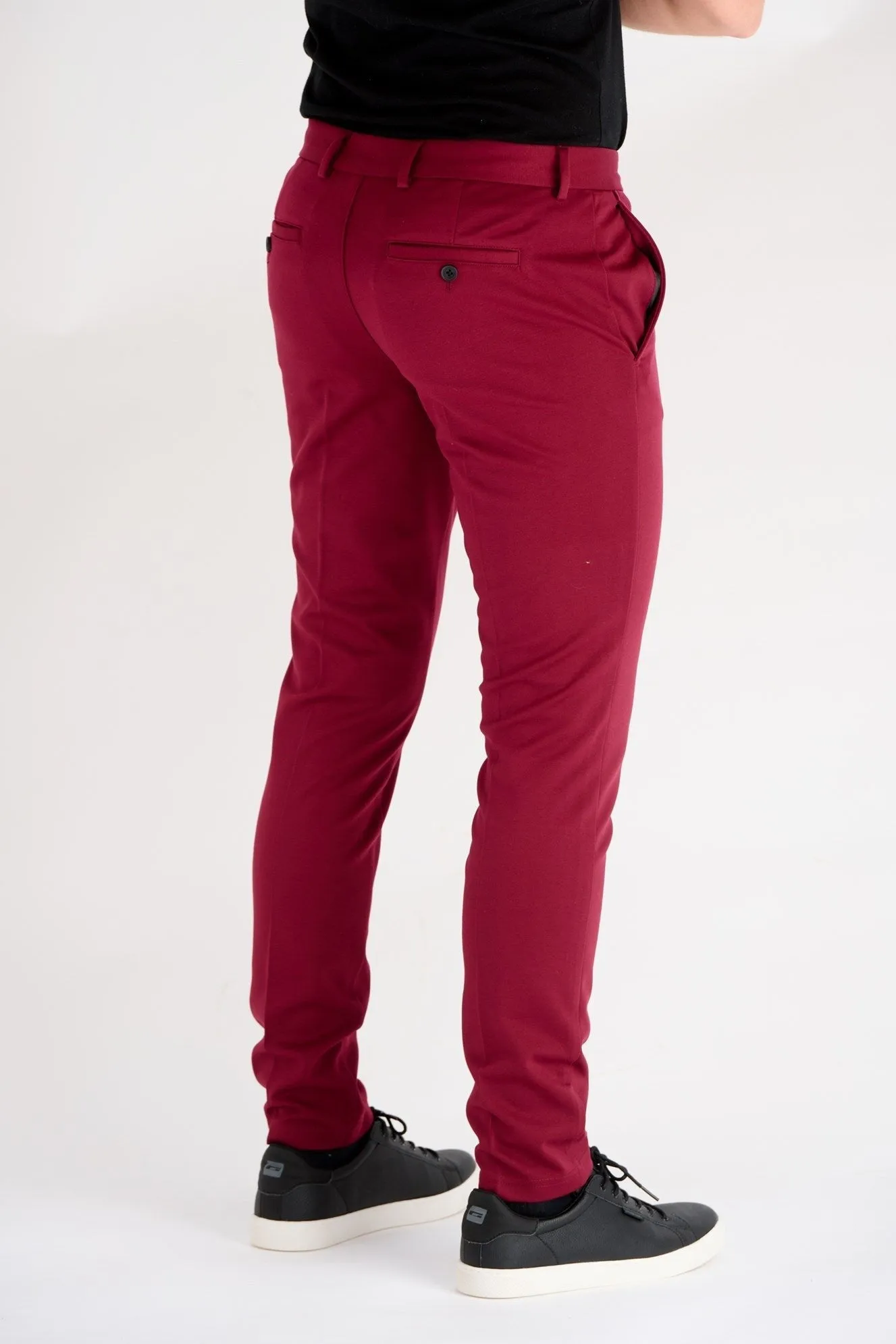 Performance Trousers - Dark Red