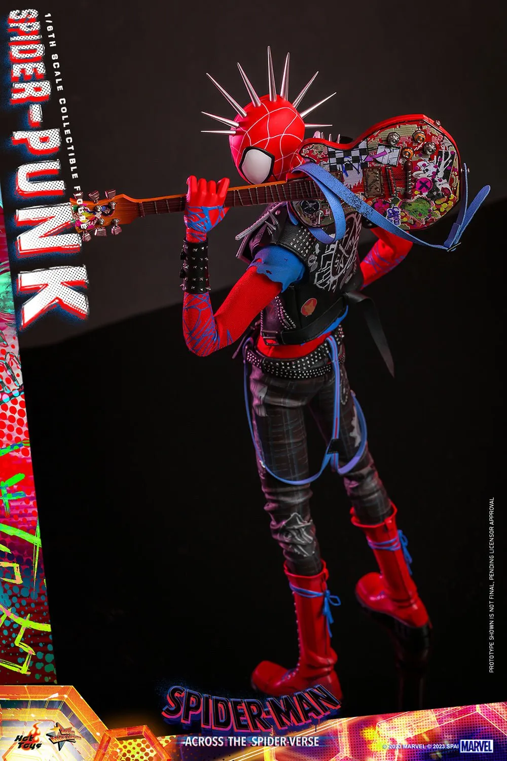 PRE-ORDER: Hot Toys Spider-Man: Across the Spider-Verse Spider-Punk Sixth Scale Figure