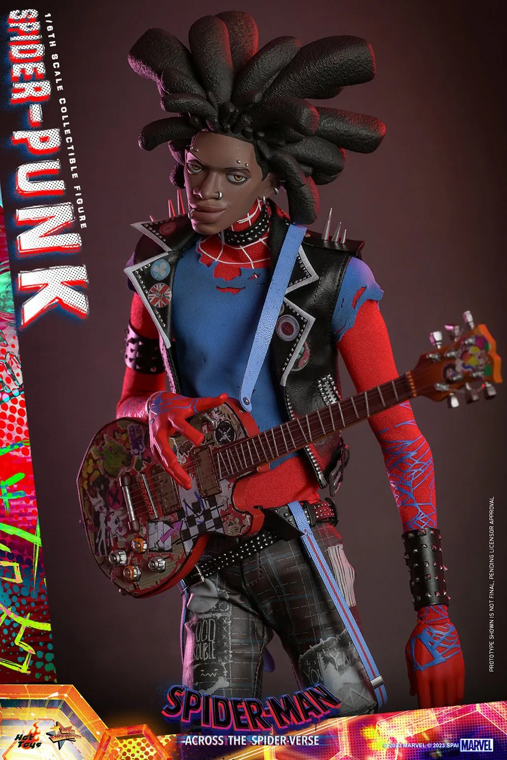 PRE-ORDER: Hot Toys Spider-Man: Across the Spider-Verse Spider-Punk Sixth Scale Figure