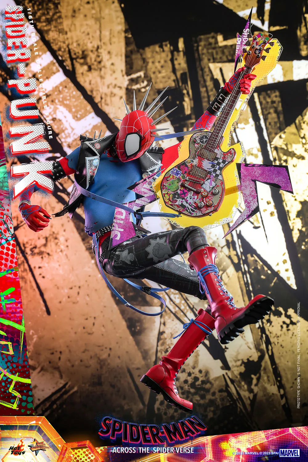 **Pre Order**Hot Toys 1/6 Scale Spider-Punk Action Figure