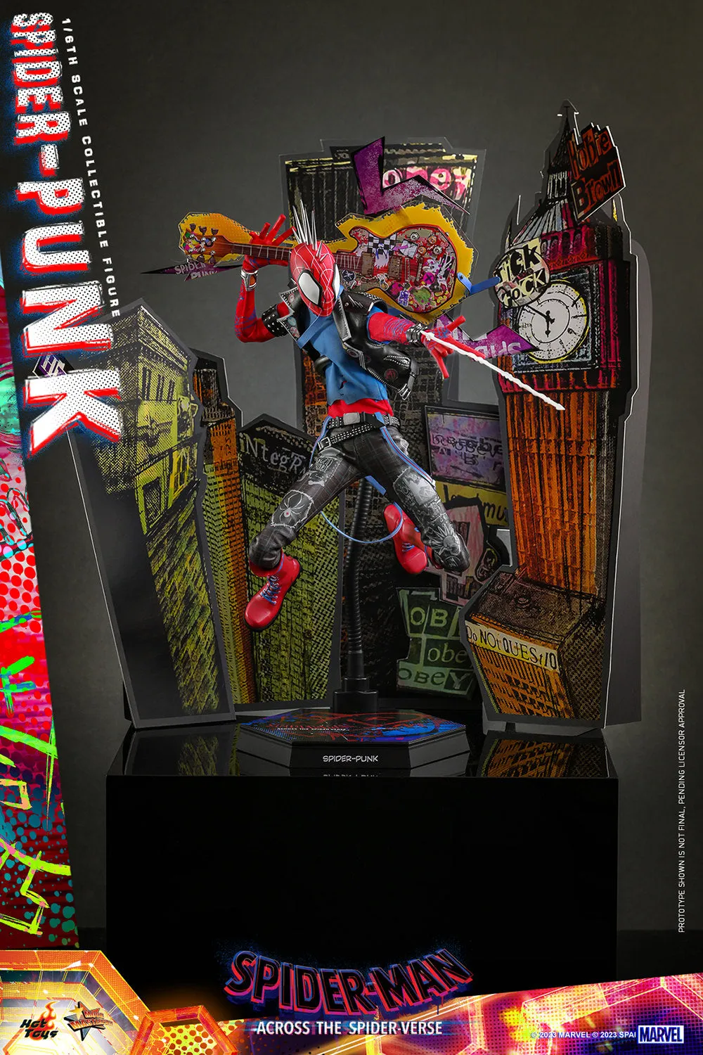 **Pre Order**Hot Toys 1/6 Scale Spider-Punk Action Figure