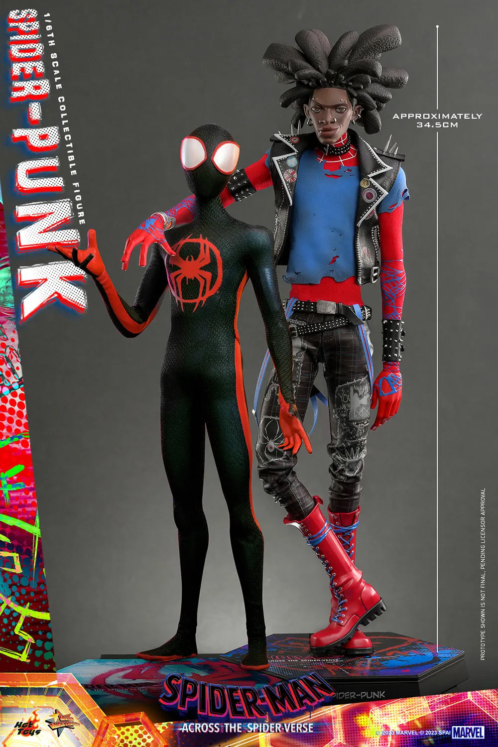 **Pre Order**Hot Toys 1/6 Scale Spider-Punk Action Figure