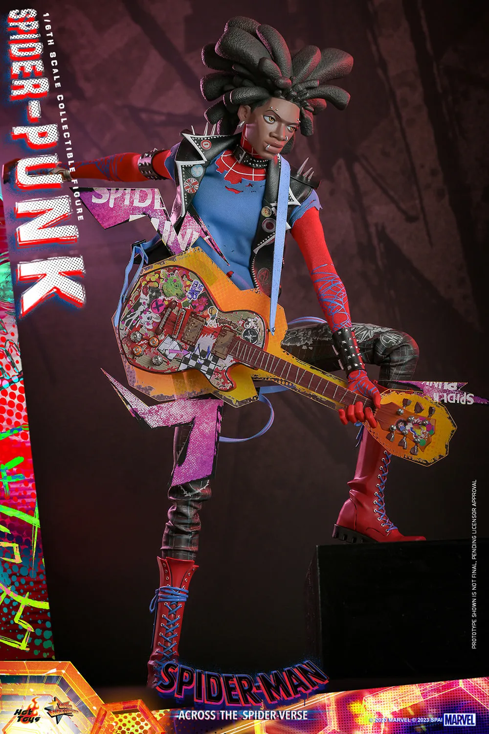 **Pre Order**Hot Toys 1/6 Scale Spider-Punk Action Figure