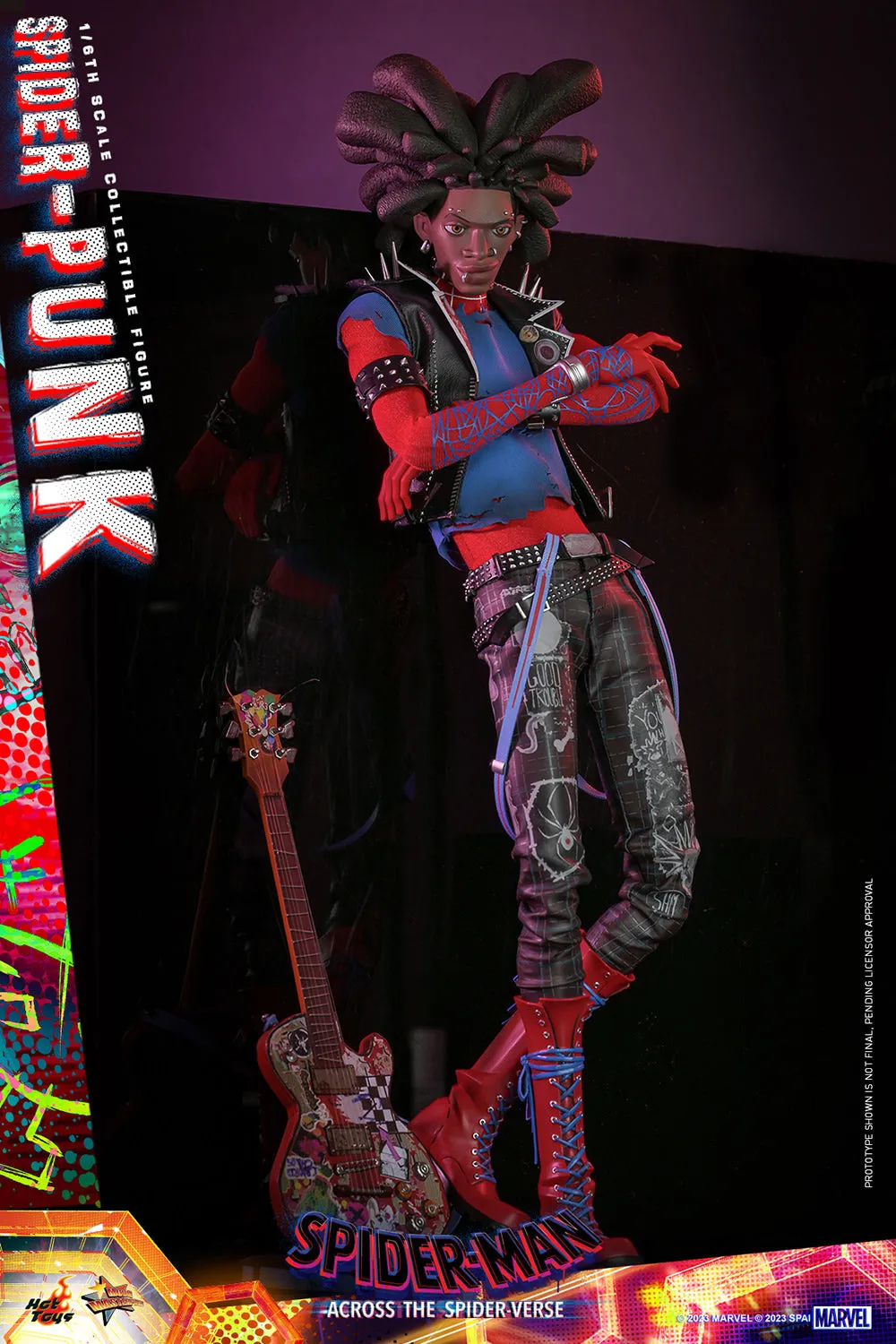 **Pre Order**Hot Toys 1/6 Scale Spider-Punk Action Figure