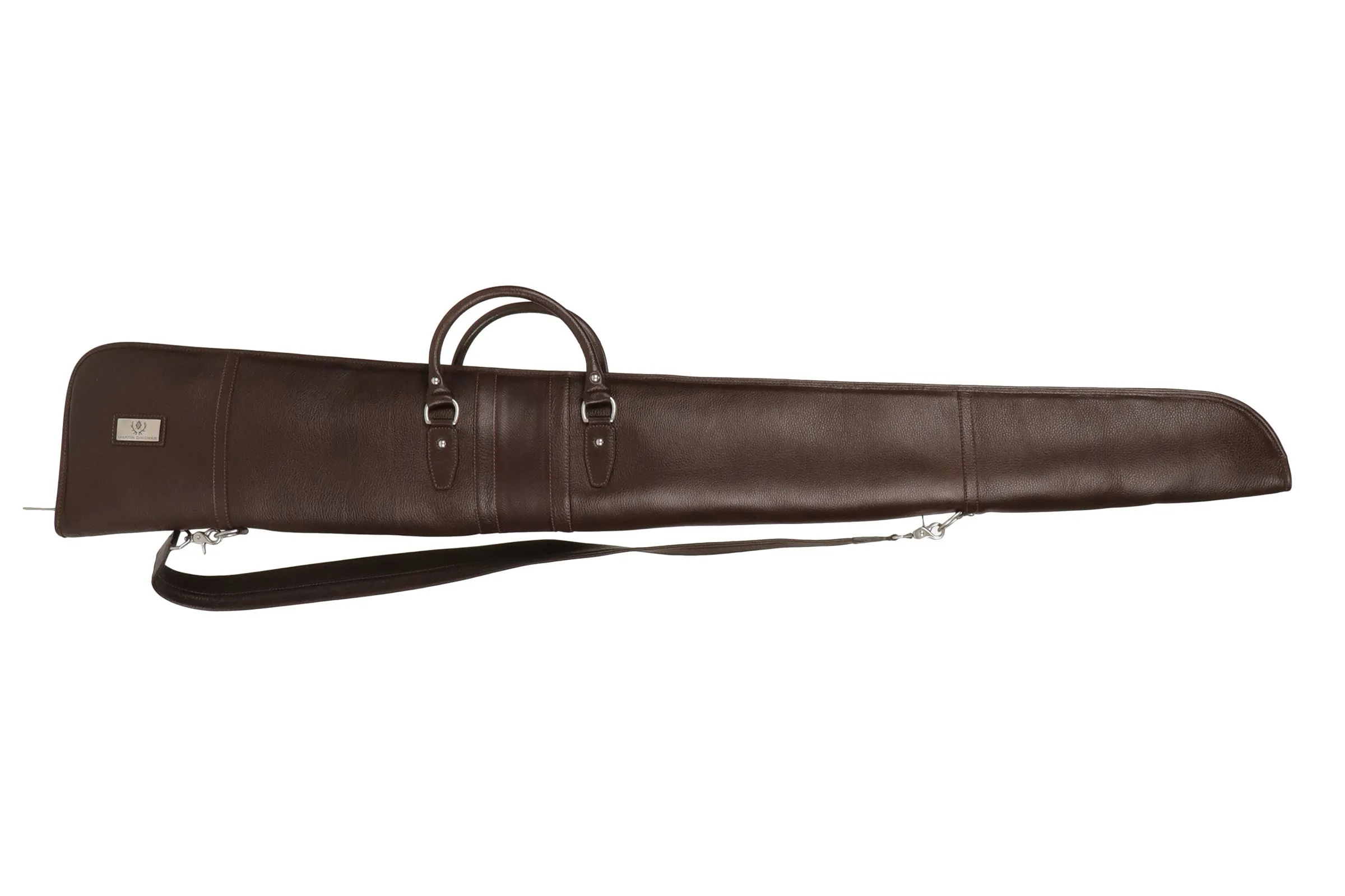 Rudyard Saddle Leather Sweet 16 Case - Chocolate