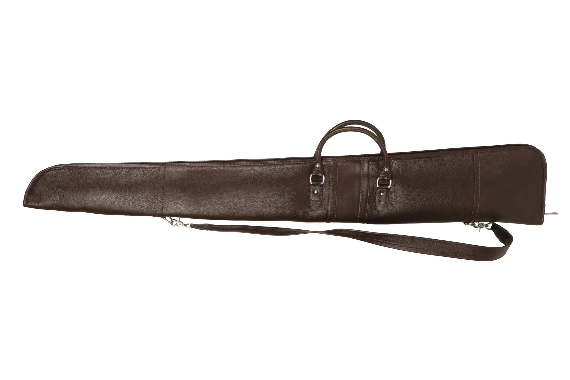 Rudyard Saddle Leather Sweet 16 Case - Chocolate