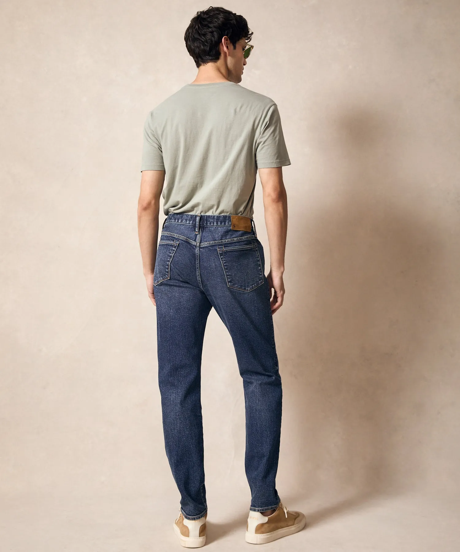 Slim Stretch Jean in Baltic Wash