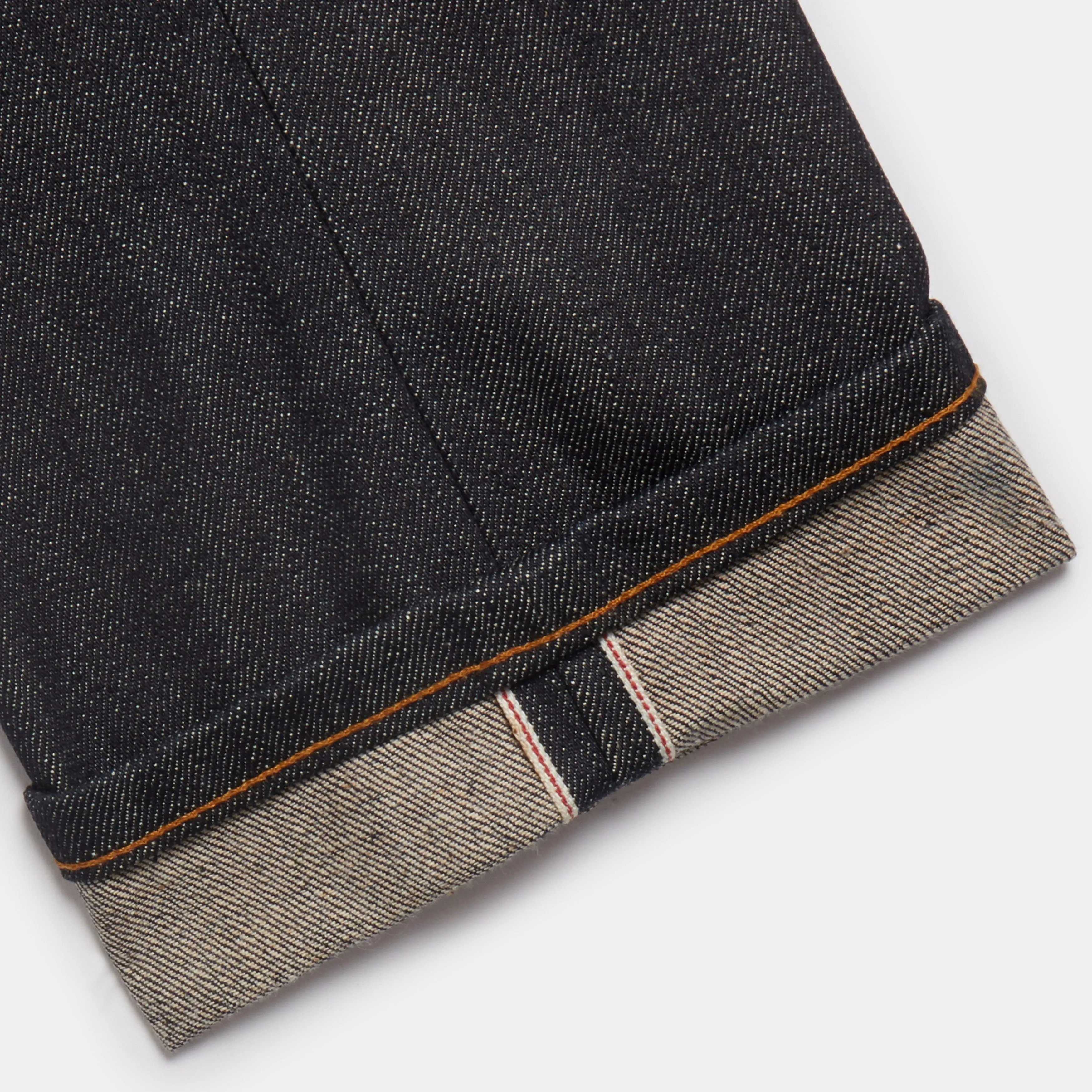 Slim Tapered Japanese Selvedge Jeans (Indigo) - Kaihara