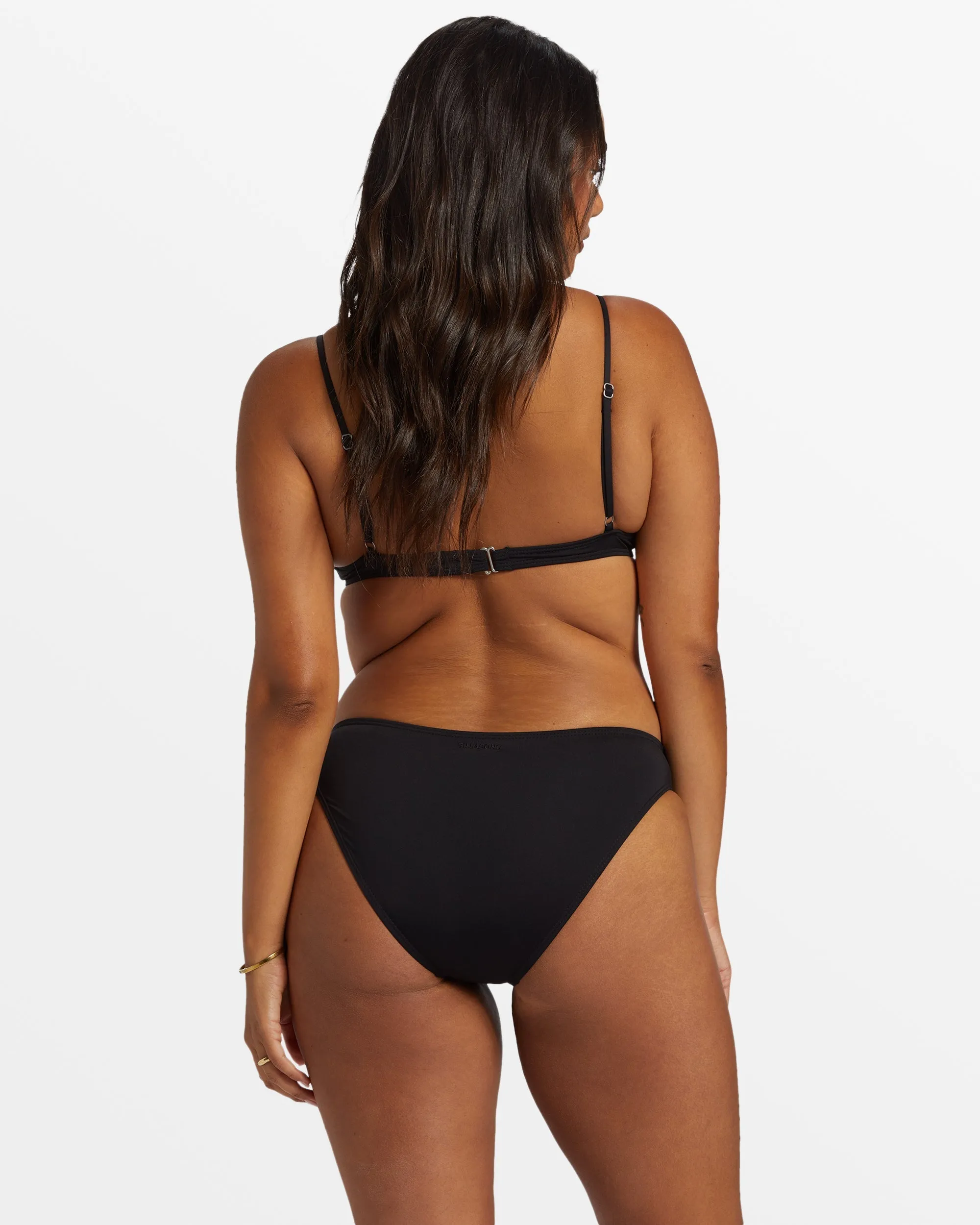 Sol Searcher Lowrider Bikini Bottoms - Black Pebble 2