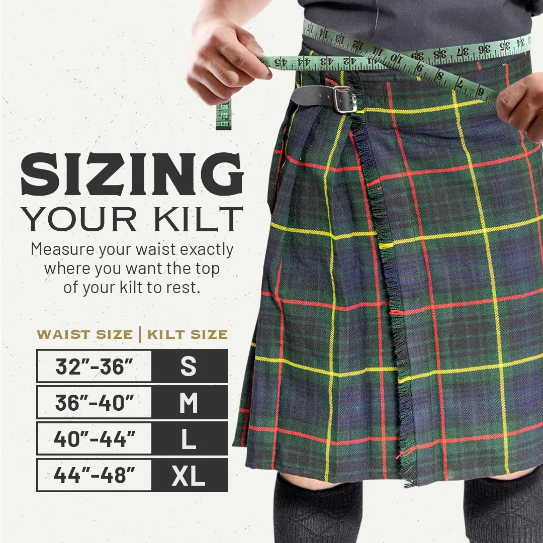 The Gaisgeach Kilt - Black Watch Tartan